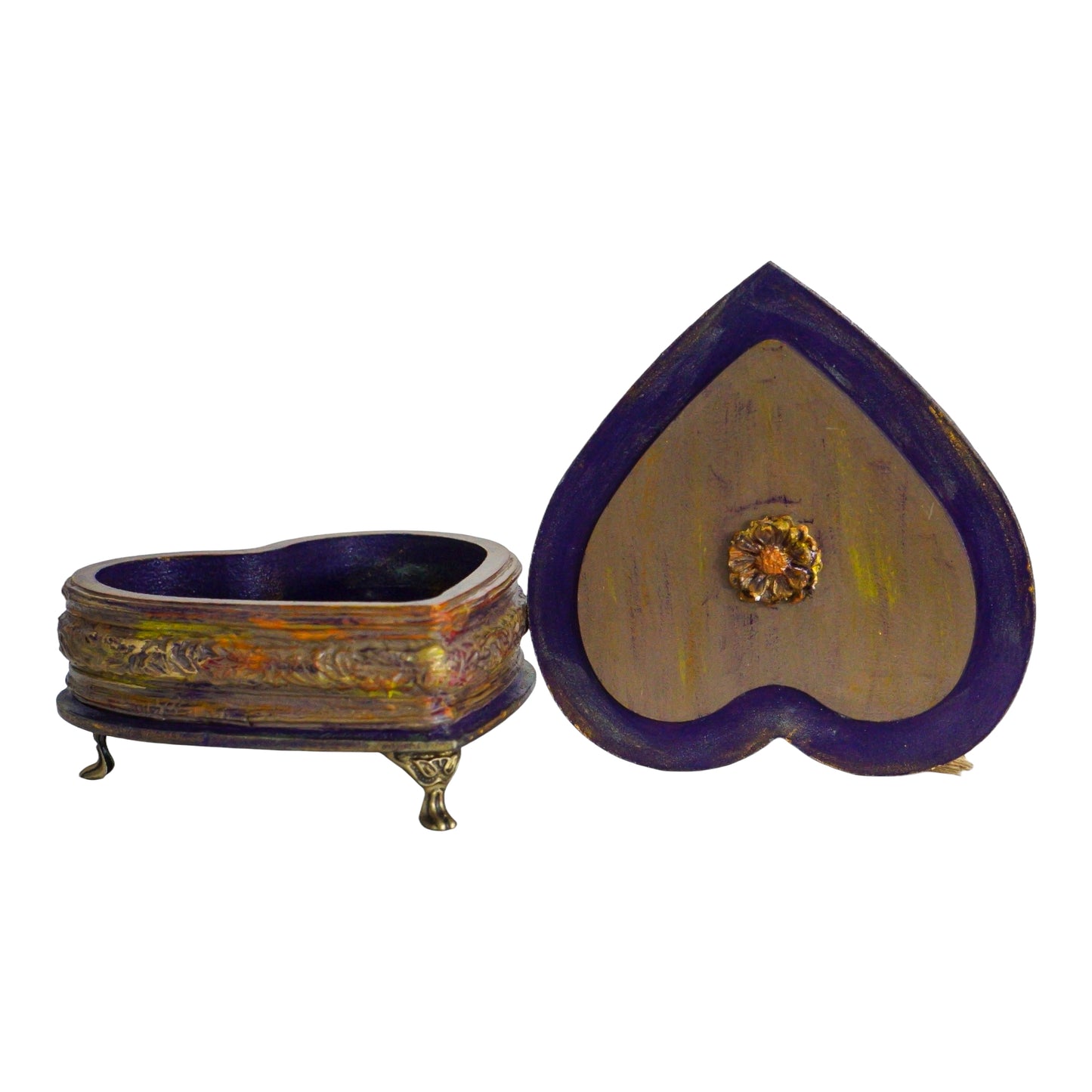 Heart jewelry box 'Adahlia'