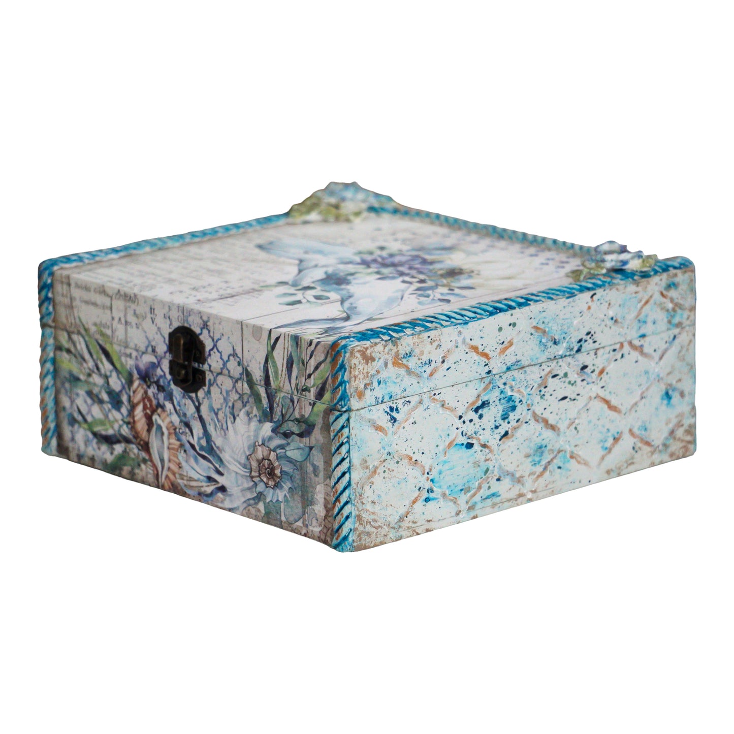 Tea box with 9 compartments 'Sean'