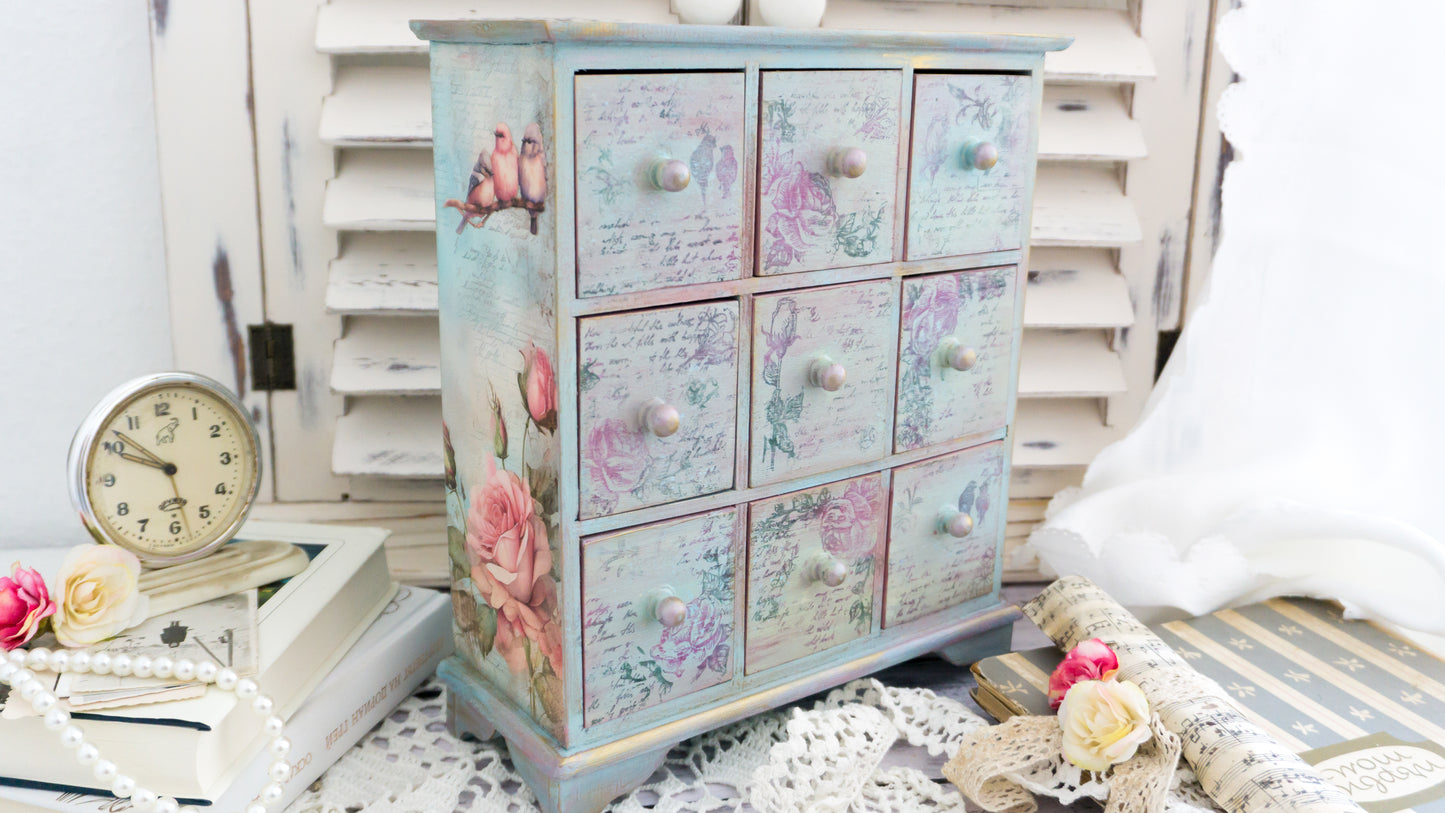 Jewellery chest of drawers 'Maureen'