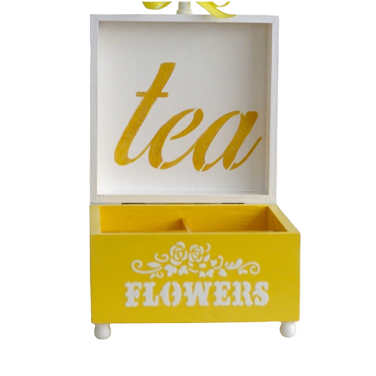 Tea box with 4 compartments 'Flavia'