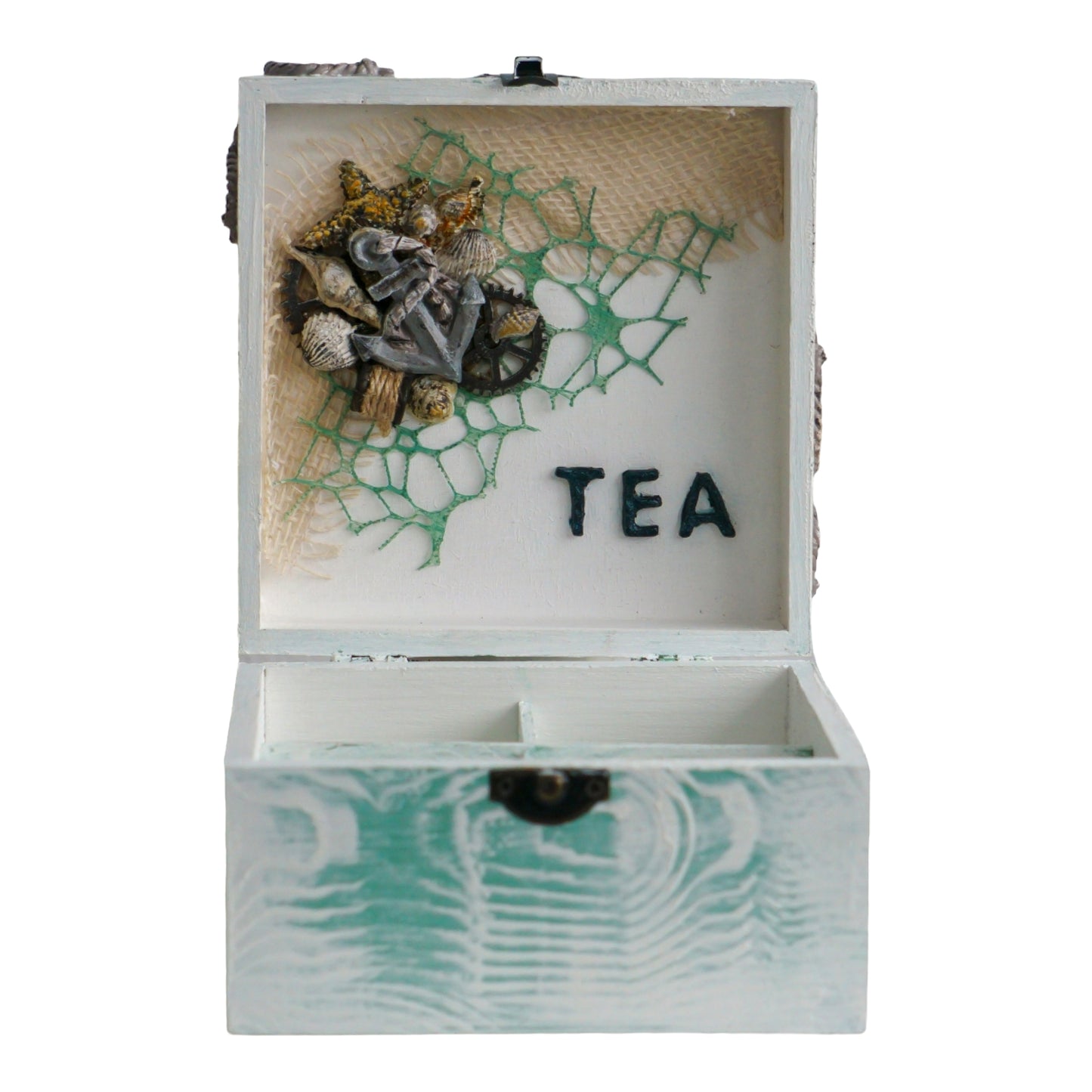 Tea box with 4 compartments 'Sloane'