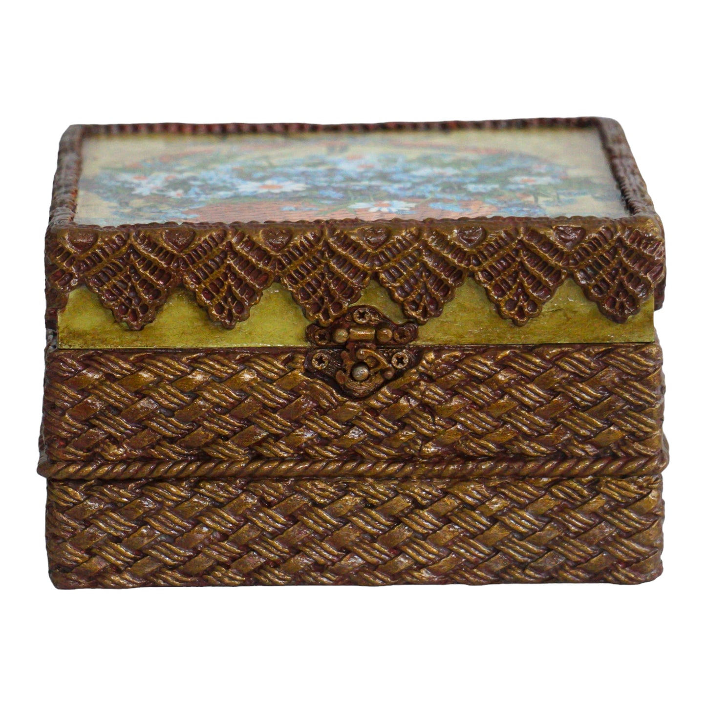 Tea box with 4 compartments 'June'