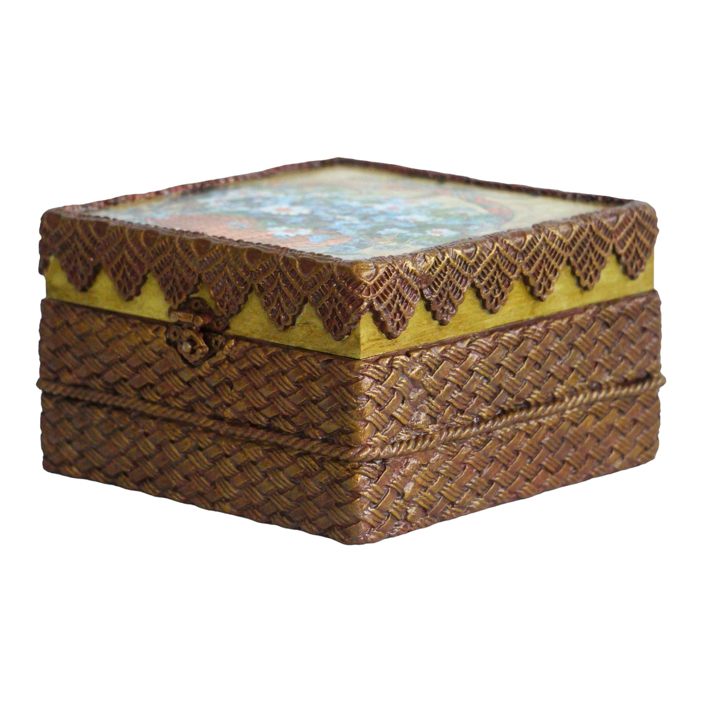 Tea box with 4 compartments 'June'