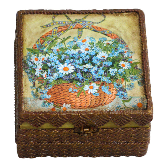 Tea box with 4 compartments 'June'