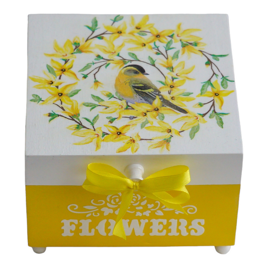 Tea box with 4 compartments 'Flavia'