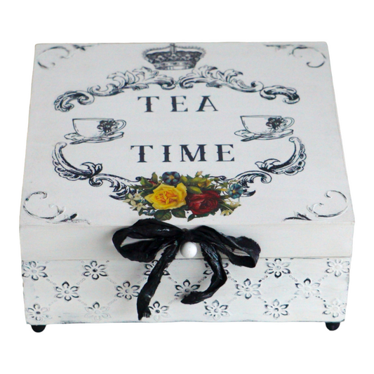 Tea box with 9 compartments 'Emilia'