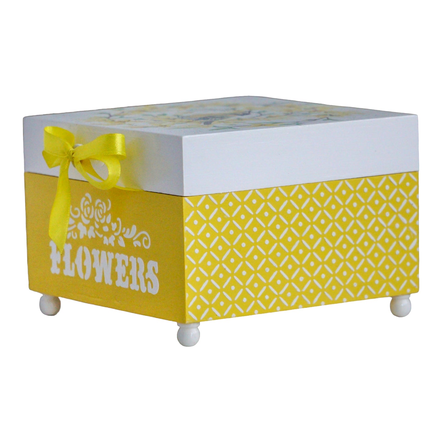 Tea box with 4 compartments 'Flavia'