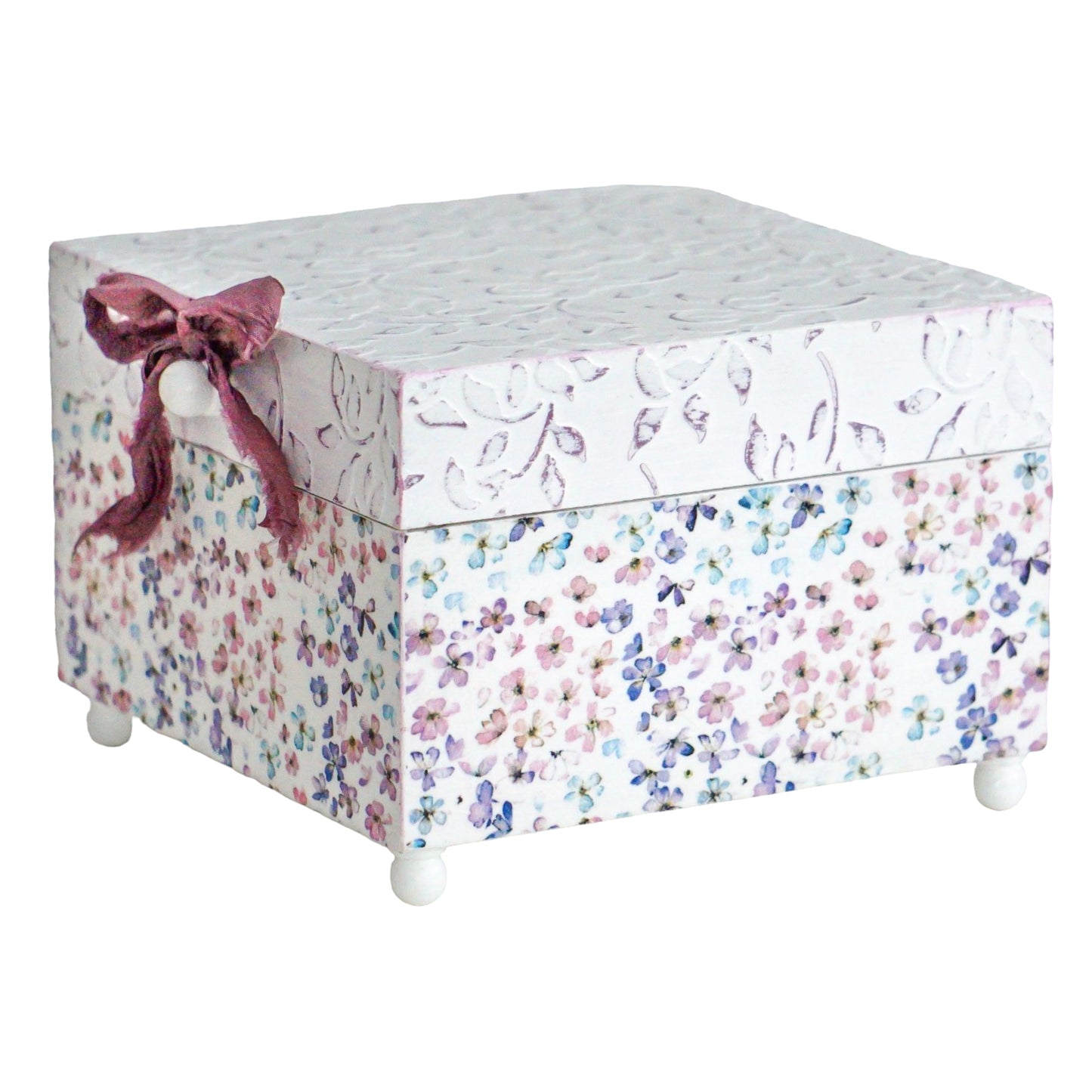 Tea box with 4 compartments 'Natalie'