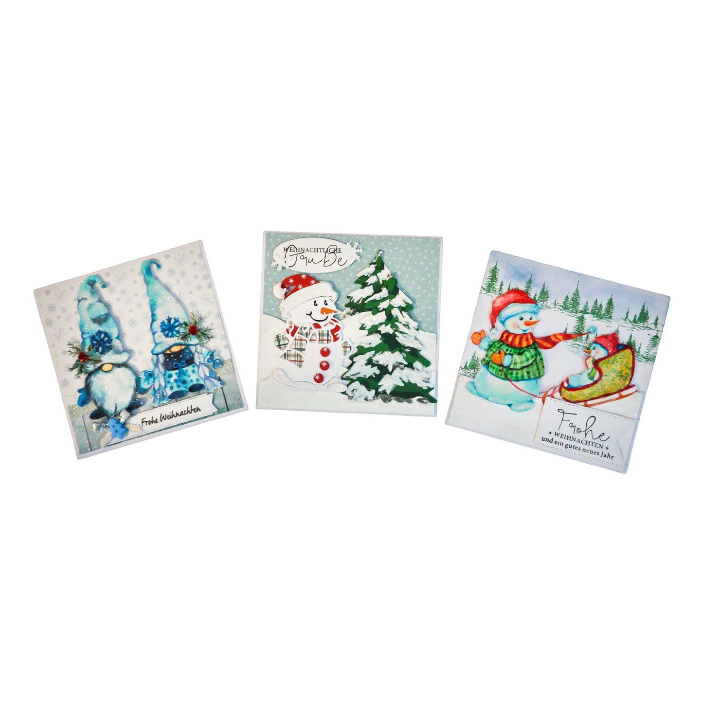 Christmas card set 'Winifred'